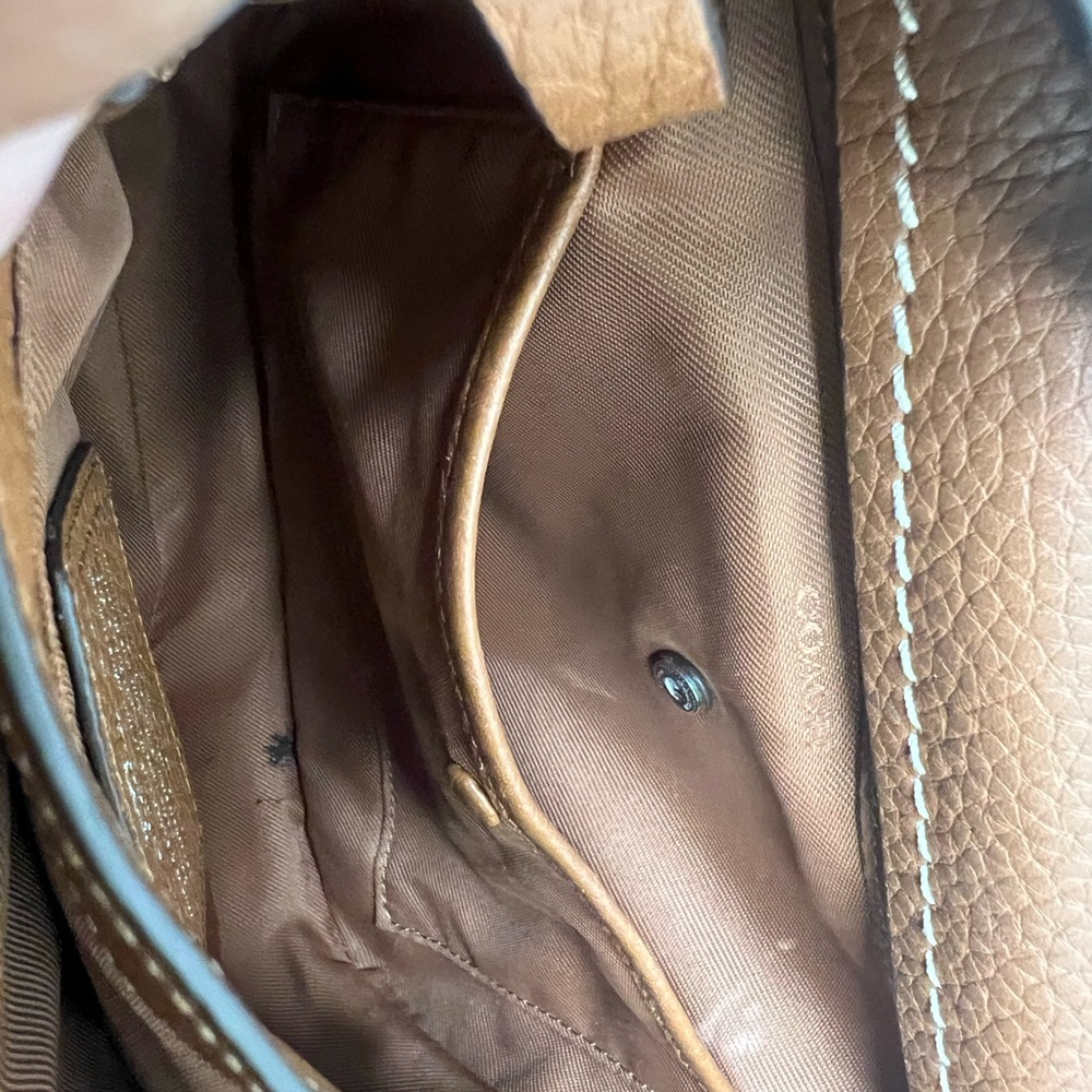 Coach Drifter Shoulder Bag In Pebble Leather - Picture 13 of 13